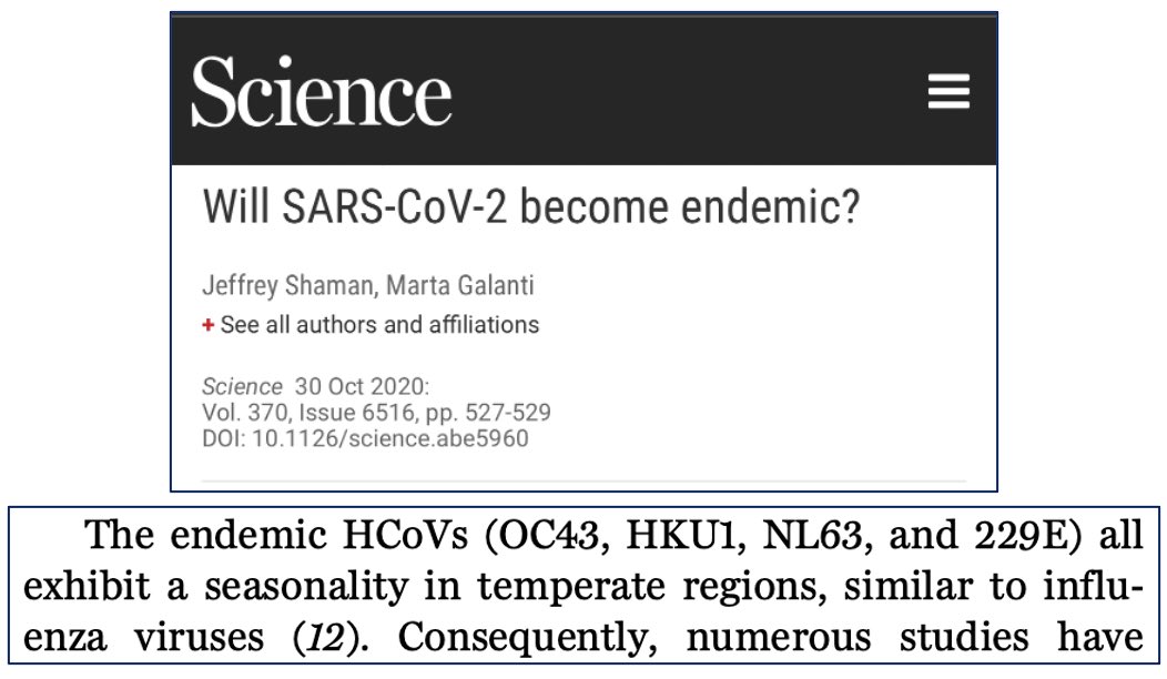11/ The  #endemic coronaviruses also follow seasonal patterns likes endemic influenza viruses. We know COVID19 also follows seasonality: https://twitter.com/metabo_phd/sta&nbsp;… https://twitter.com/metabo_phd/sta&nbsp;… https://twitter.com/metabo_phd/sta&nbsp;… #COVID19  #coronavirus  #lockdown  #Canada  #canpoli  #cdnpoli