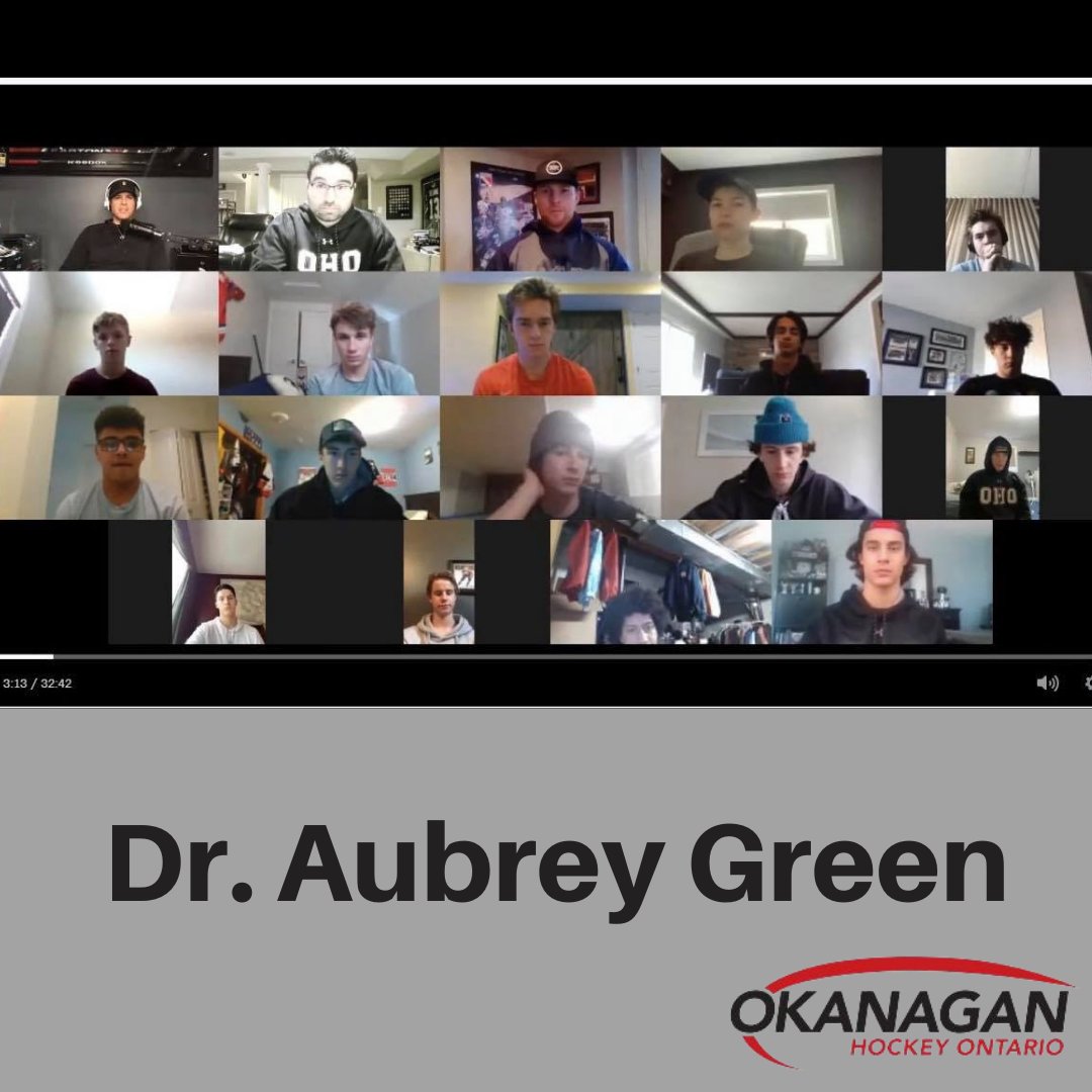 OHGOntario's tweet photo. @yourdrg educating &amp; inspiring our student athletes via Zoom!

He challenged our athletes to think about the future from a new perspective:

✨ The importance of learning at a young age
✨ Health, wellness &amp; performance
✨Growing professionally &amp; strategizing for the future https://t.co/QOFxarbIDn