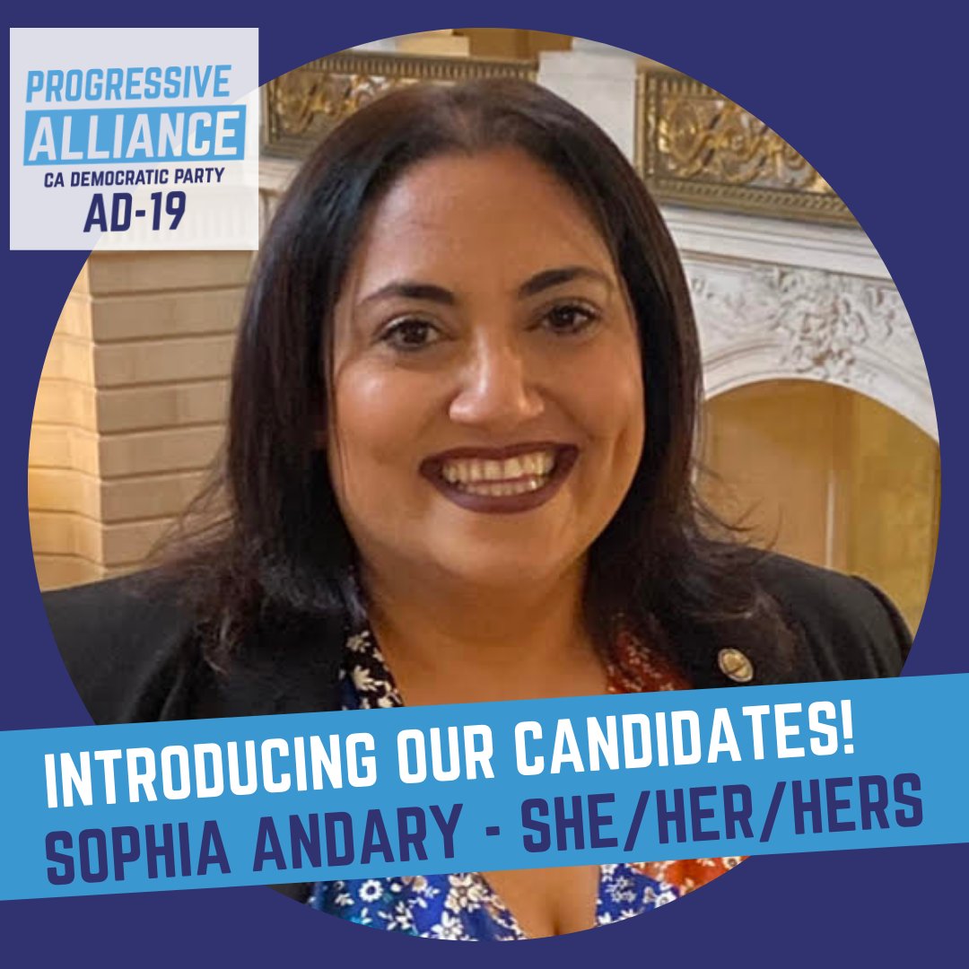 ProgressiveAD19's tweet photo. Sophia Andary is an award-winning activist &amp; community organizer, commissioner, and co-founder of @wmarchsf; 1st generation queer Lebanese American woman committed to human rights, civil liberties, social justice &amp; equal representation in public office. #ProgressiveAD19 https://t.co/oojy2Glcd0