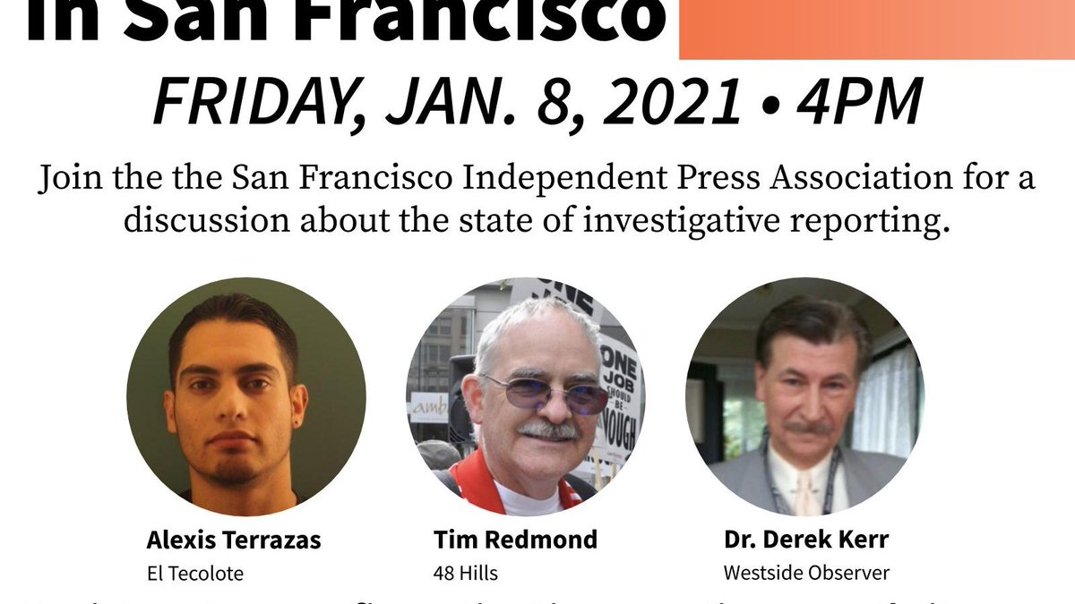 SFIndiePress's tweet photo. Join us for this discussion. Should be great! #savesfnew @48hills @elteco 
https://t.co/h9NX7QBqHS https://t.co/wlILvgZxKI