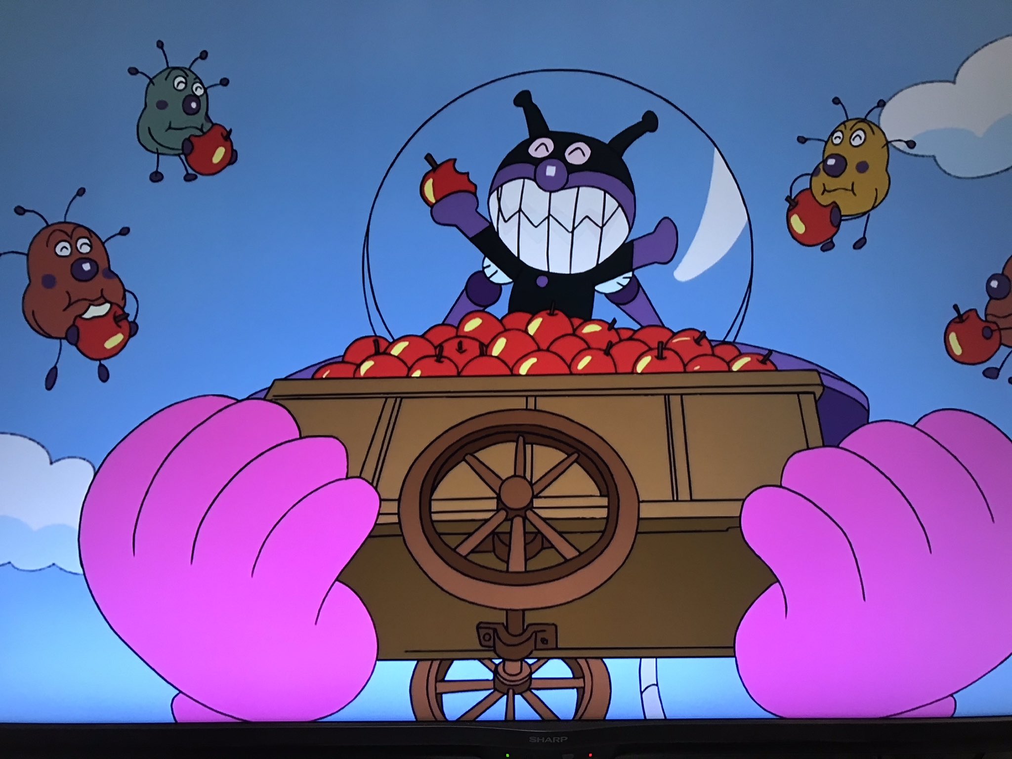 Hase Ken レトロゲーマー りんごだけのためにここまでするばいきんまん 割に合わない アンパンマン T Co Bqvpt7capy Twitter