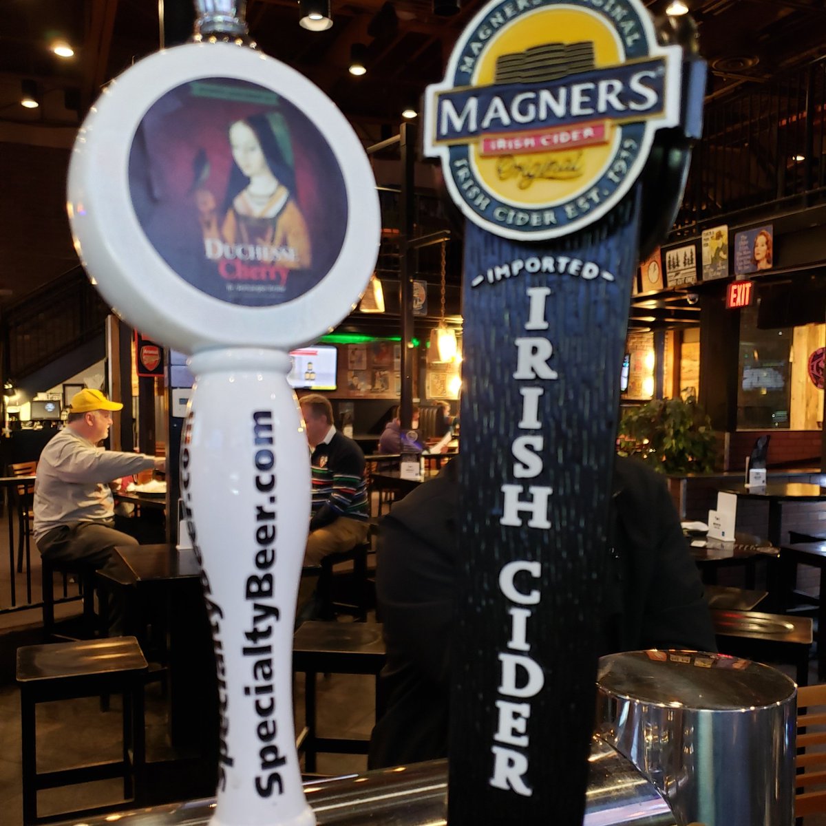 CSBrewery's tweet photo. We've two newbies on draft. Magners Irish Cider &amp; a Duchesse Cherry Sour. 4.5% &amp; 6.8% respectively. Also on tap are all your CSB favs. Open every day til 3am. Food served until 2am. We look forward to seeing you. https://t.co/QuE7FPhnfN