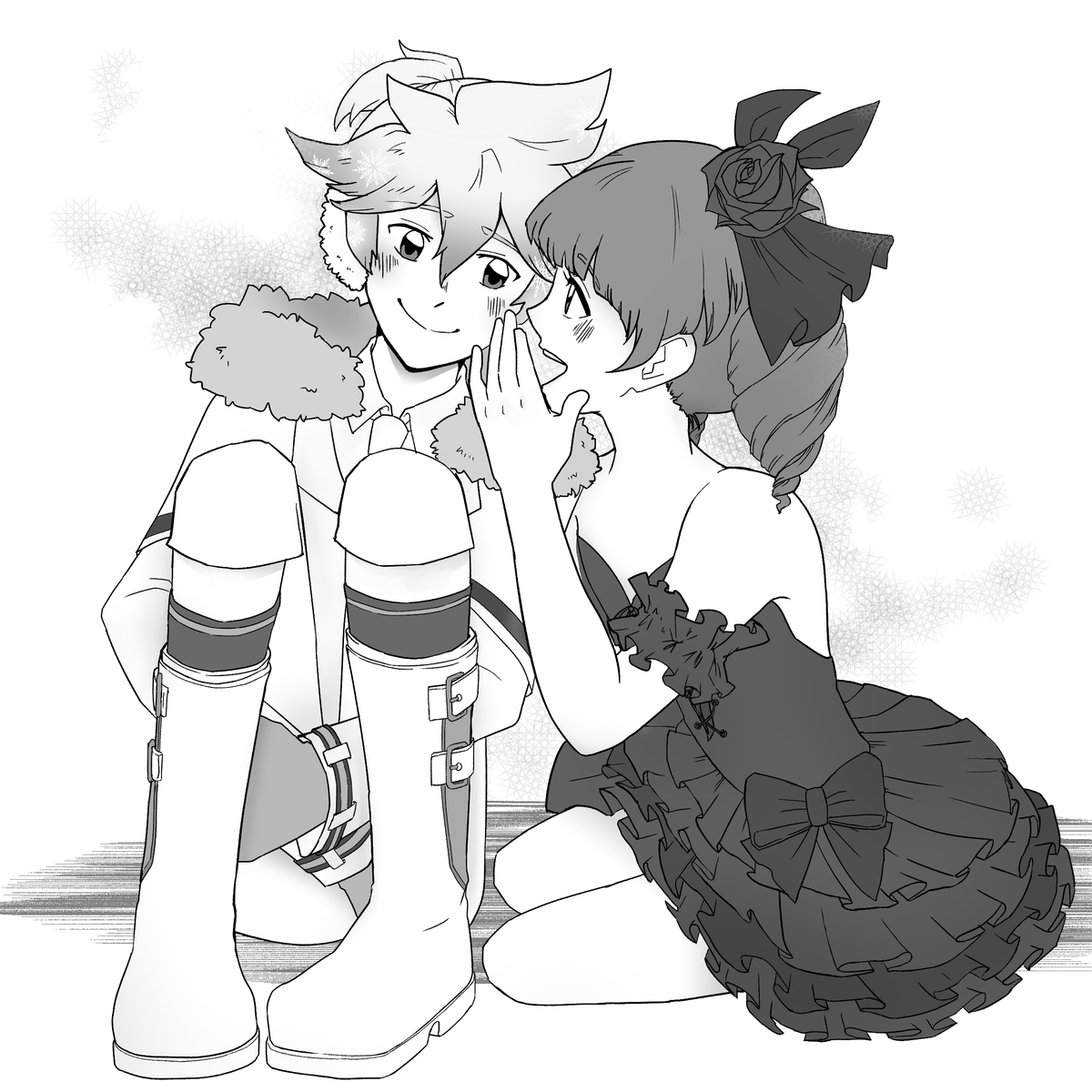 d_riddlea's tweet photo. thinking about icetoile together 🥺 etoile's telling him a secret!!!!!!!!!!! no one, including me, knows what that is!!!! only for ice fog!!!! https://t.co/gPsjePDwLe