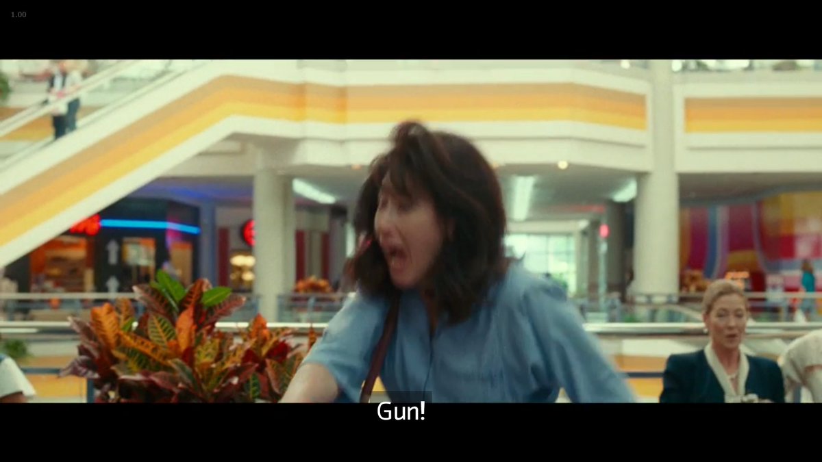 it's 1984would people actually freakout that a man is open carrying a teeny revolver