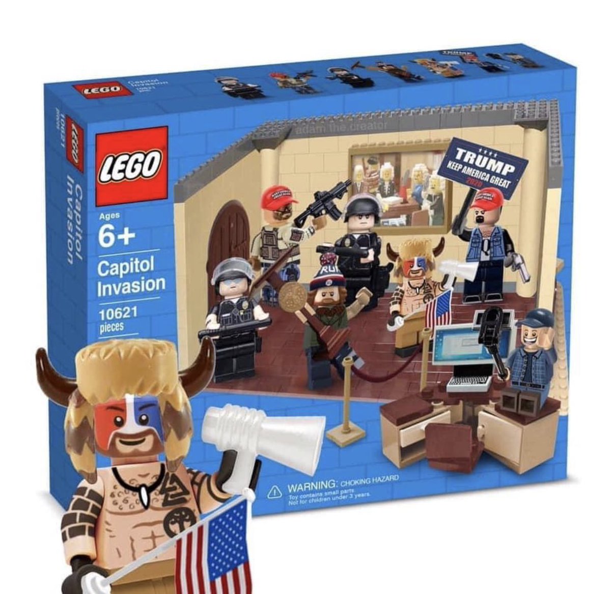 SailorGerry73's tweet photo. Le Gouvernement Lego vous offre ,, @PSSpecial1 Le Kit Tatanka !! #Kebec https://t.co/fciOhA4zWX