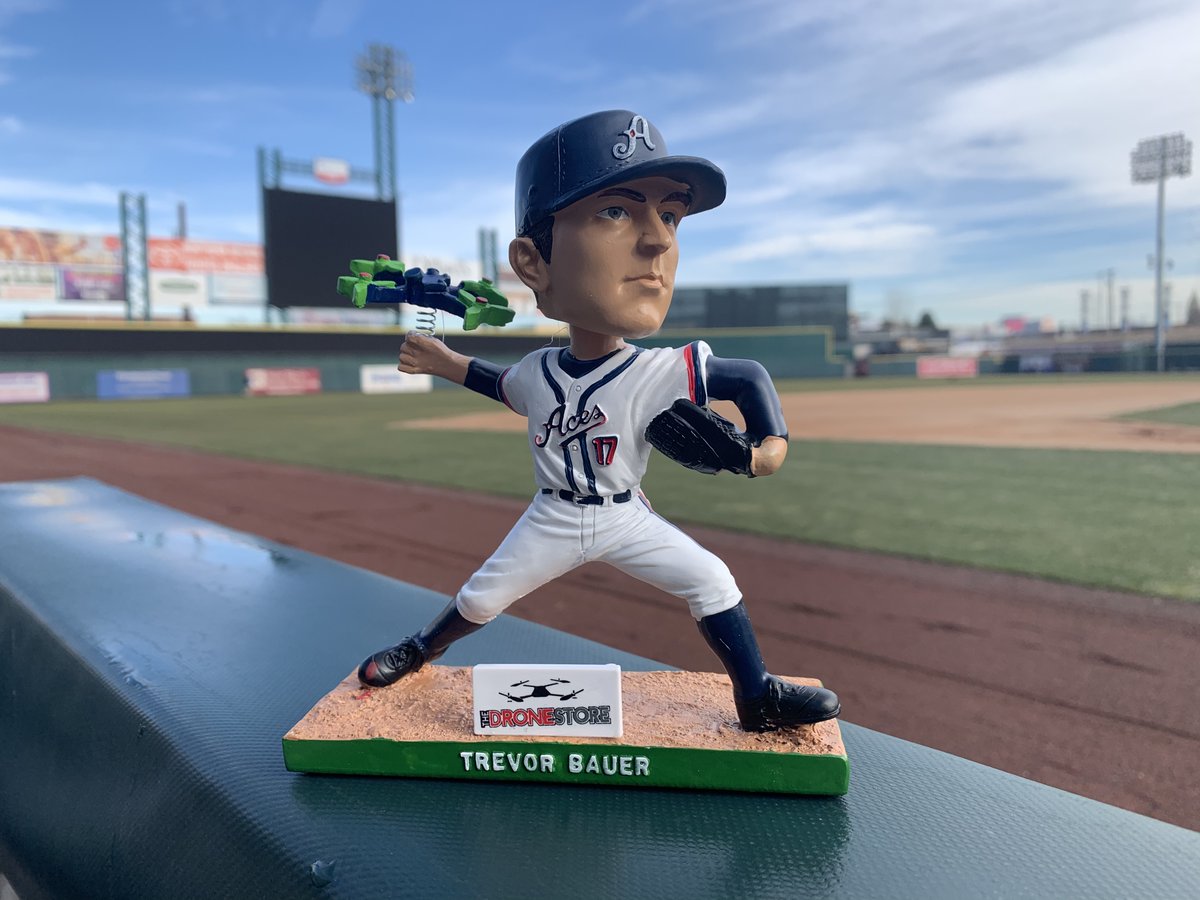 Aces's tweet image. 🚨 #NationalBobbleheadDay Giveaway 🚨

You asked for it, so here it is - Our Trevor Bauer Drone Giveaway! RT this post + follow us for a chance to win!

#Aceball♠️ | #AllInForAceball