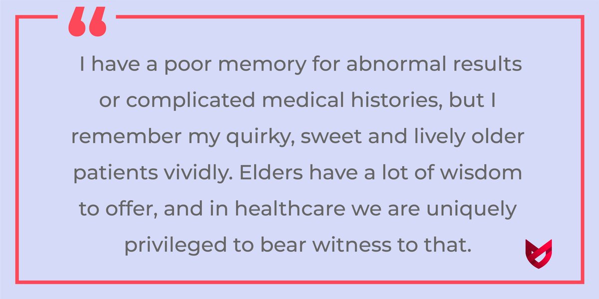 MedicGuild's tweet photo. Read our latest article where a junior doctor reflects on some golden moments shared with their older patients and wisdom they've garnered along the way. https://t.co/yZ2yTpg2VN #MedTwitter #FOAMed @drleeroyw https://t.co/A39A3VW1Z0