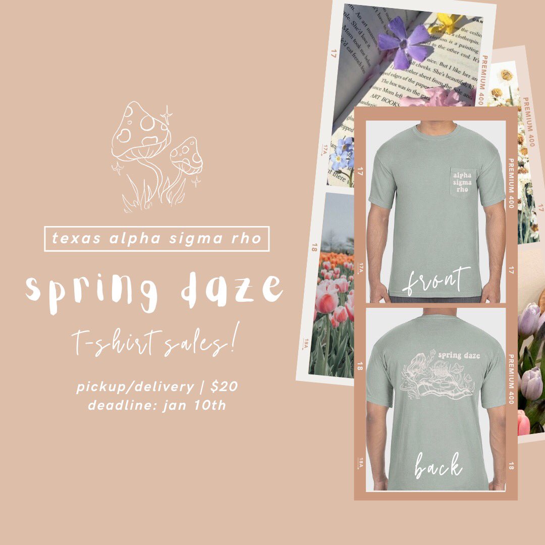 texasasr's tweet photo. We are now placing orders for Spring 2021 Virtual Rush t-shirts! (Comfort Colors and designed by our very own sister Megan Nguyen! 😍)

Order link: https://t.co/WeCFBIHo67 https://t.co/IrP58JgmtY