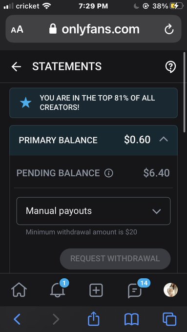Struggling 😭 I did so good and I daily post and do a lot!  Anyone have tips? Ive been a dancer for 6<a href="/tag/onlyfansbabe"class="tags"><span>#onlyfansbabe</span></a><a href="/tag/onlyfanspromo"class="tags"><span>#onlyfanspromo</span></a><a href="/tag/onlyfanspage"class="tags"><span>#onlyfanspage</span></a><a href="/tag/o"class="tags"><span>#o</span></a>