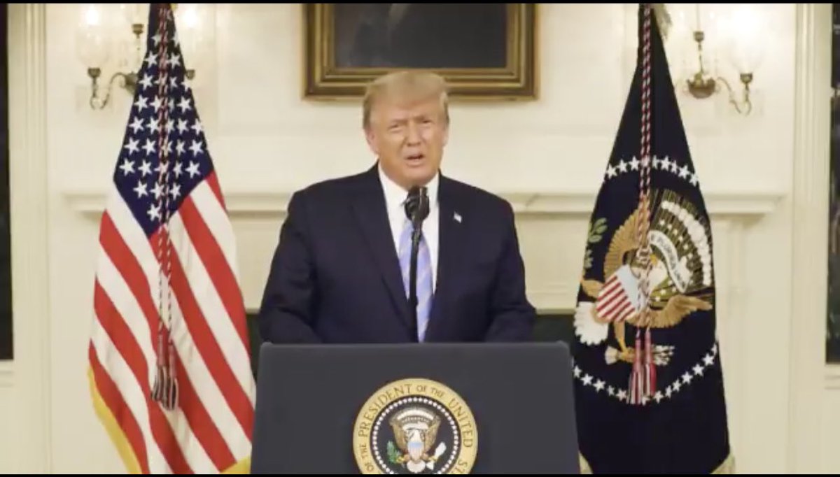 wilder_p's tweet photo. #TrumpConceded
1- he did not concede
2-he did not deploy NG
3-he's pretending so he can get out of Twitter jail
4-he's afraid of real jail
5-he's trying to avoid impeachment &amp; 25th Amendment
6-he wants to keep pardoning criminals like his family https://t.co/mnJ3u8uHZL