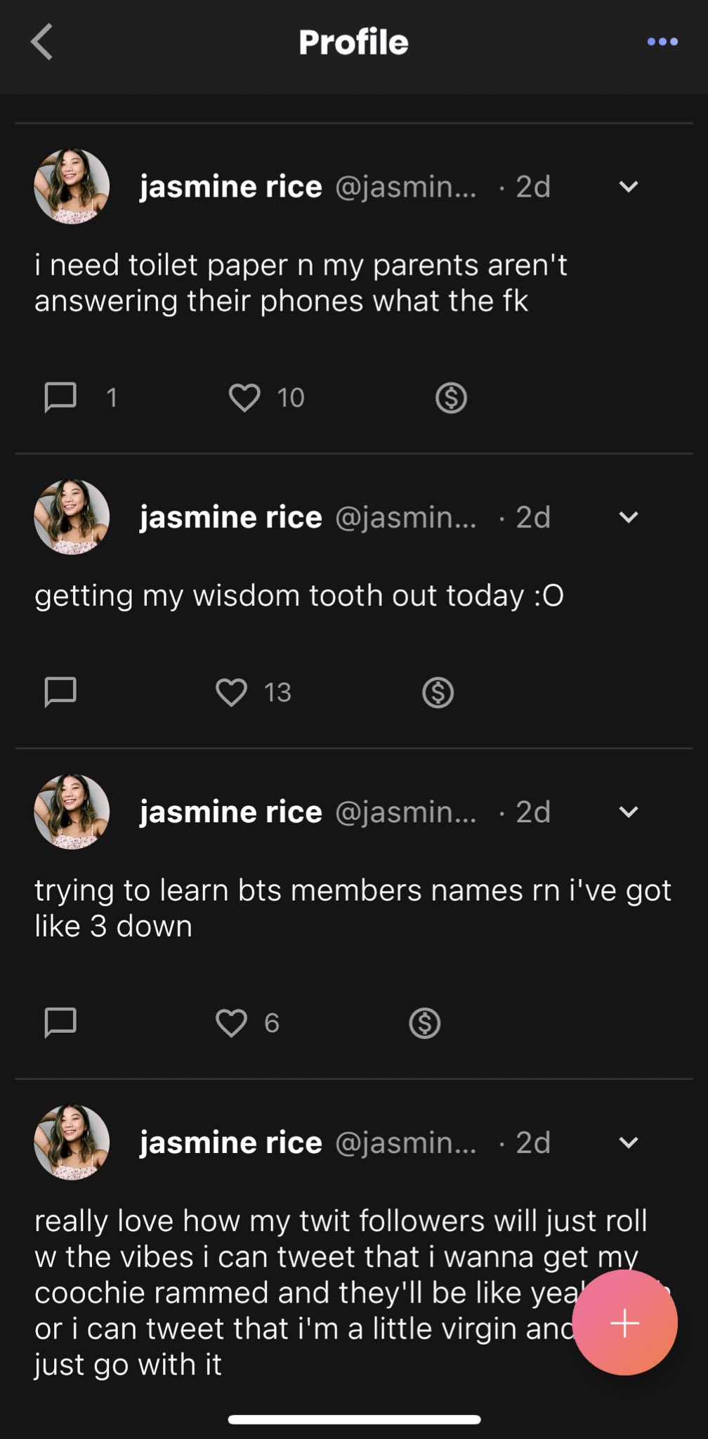 Jasmine rice twitter