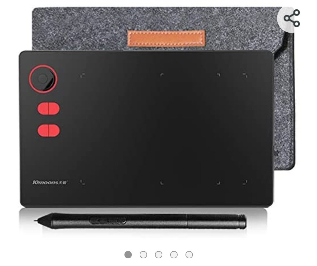HampnyHu's tweet photo. I work with this tablet, and sometimes is not that bad, It does the job. But most of the time IS A HELL. The pressure stop working out of nowhere, the drivers are a mess, drawing takes me so much time, it's really frustrating.
So I ordered a XP-Pen Artist 15.6 pro a month ago https://t.co/xccB1B5iRp