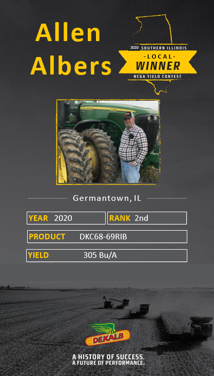 DKAS_SIL's tweet photo. Congrats to the 2020 DEKALB Yield Chaser winners from FSR Adam Uhrhan's territory! #YieldChaser #WinningHasRoots https://t.co/VgMQo7be2v