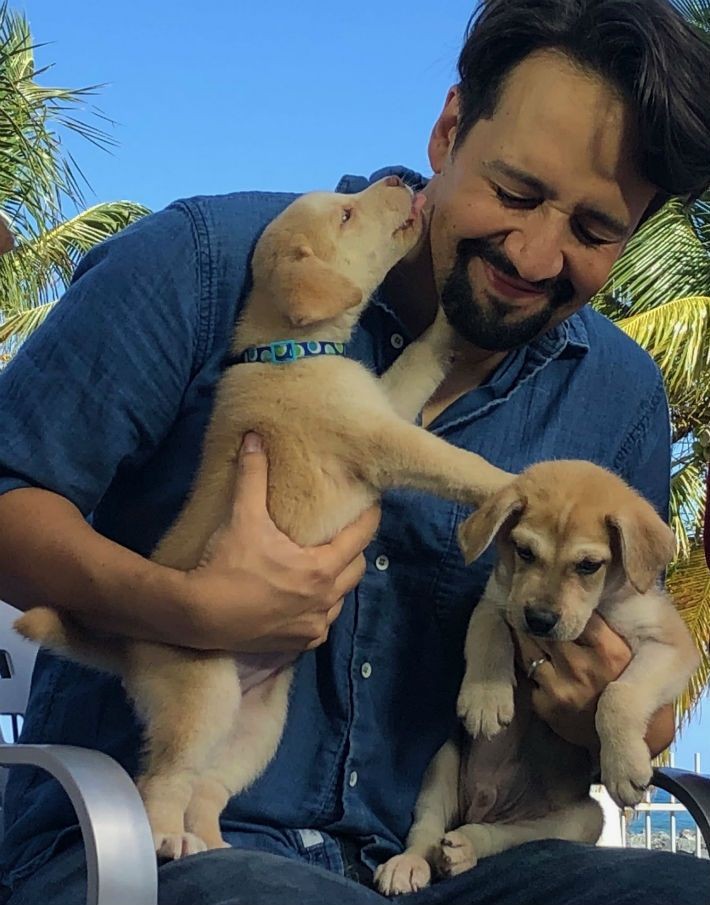 The cutest pics of Lin-Manuel MirandaA thread: