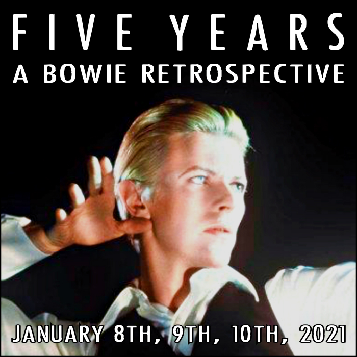 Five Years : A Bowie Retrospective - Friday January 8th facebook.com/michaeltandthe… #davidbowie #birthday #tribute