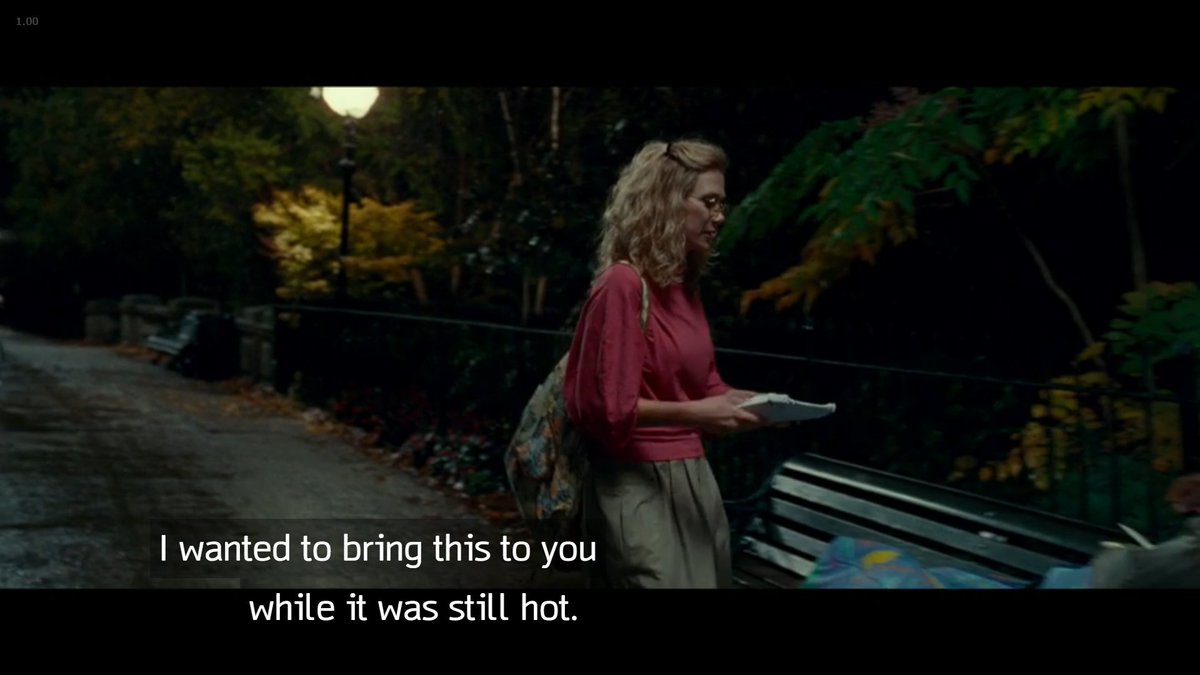 we're supposed to turn against her later on