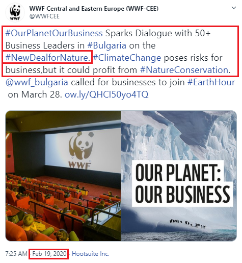 Those that financed the film (available in 10 languages) are entities supporting the financialization of nature, w/ Avaaz,  #WWF & Club of Rome (working closely w/ We Don't Have Time & We Mean Business), behind the global  #climatestrikes since inception.  #NewDealForNature