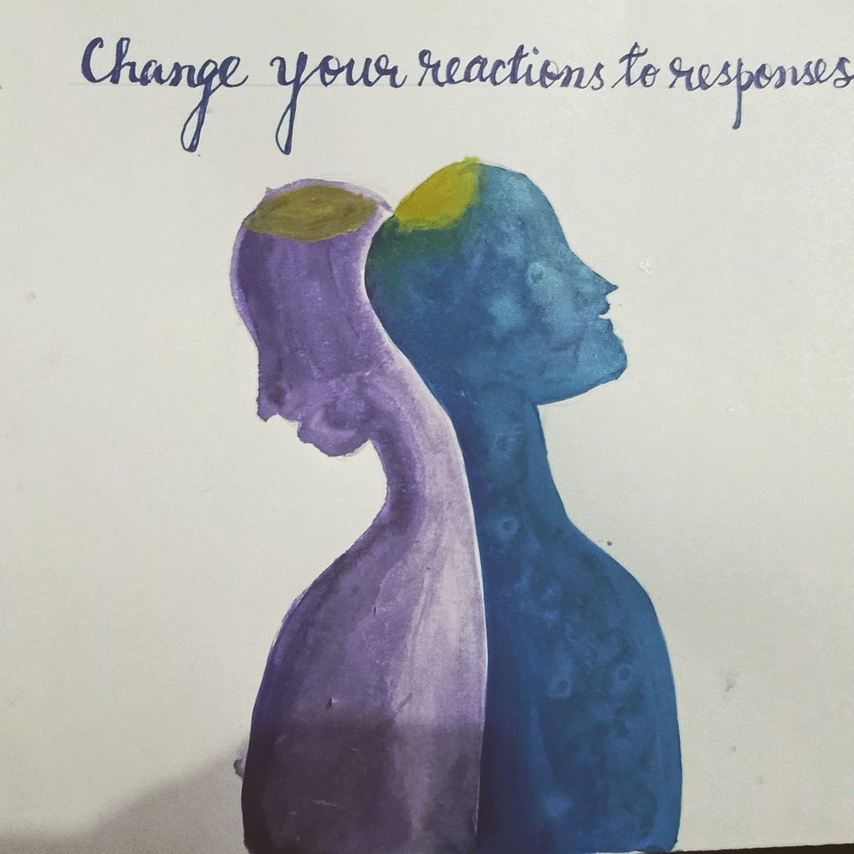 Respond and React, though the words may seem similar, in situations that are stressful these play a profound role. The difference between the two lies in a deep breath, a pause, or a brief moment of mindful presence. #MentalHealthMatters #MentalHealthAwareness