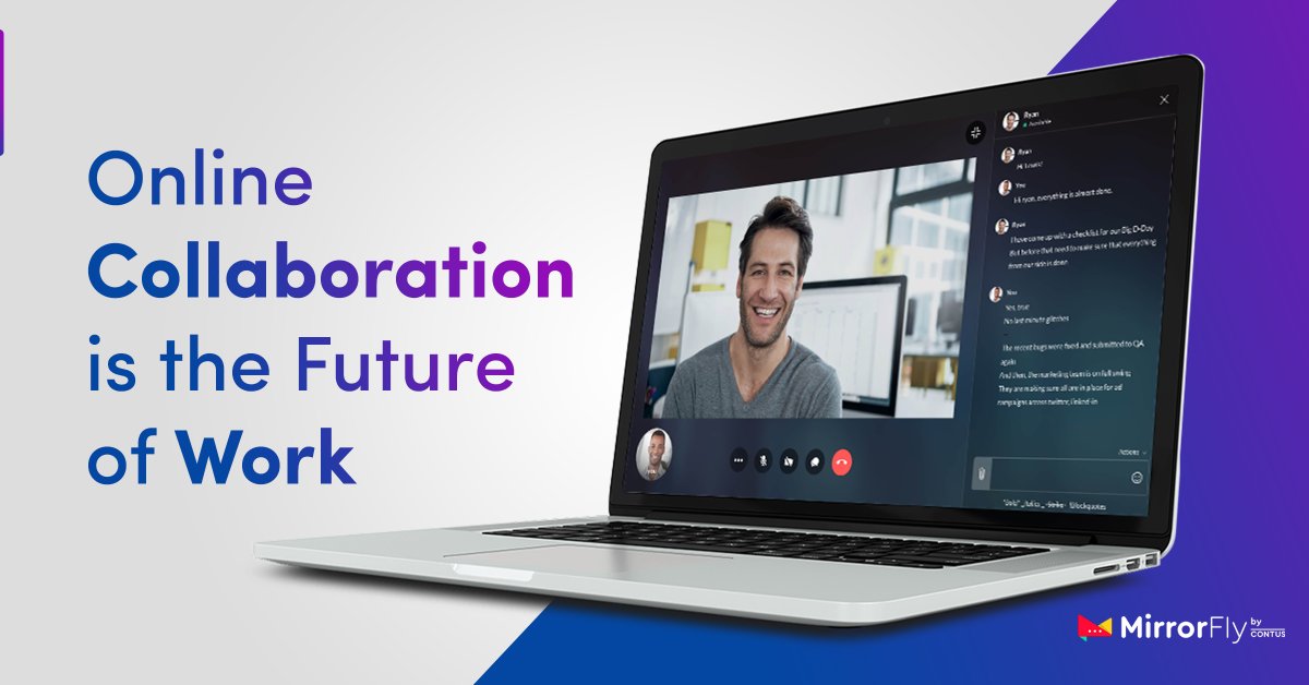 MirrorFlyTeam's tweet photo. As the world becomes more sophisticated and demanding, mastery of online collaboration tools would be one of the most reasonable decisions to make for every business in 2021

#teamwork #communicationtools #collaboration #collaborationgroup #collaborations #collaborationtools https://t.co/i59DAuTPbz