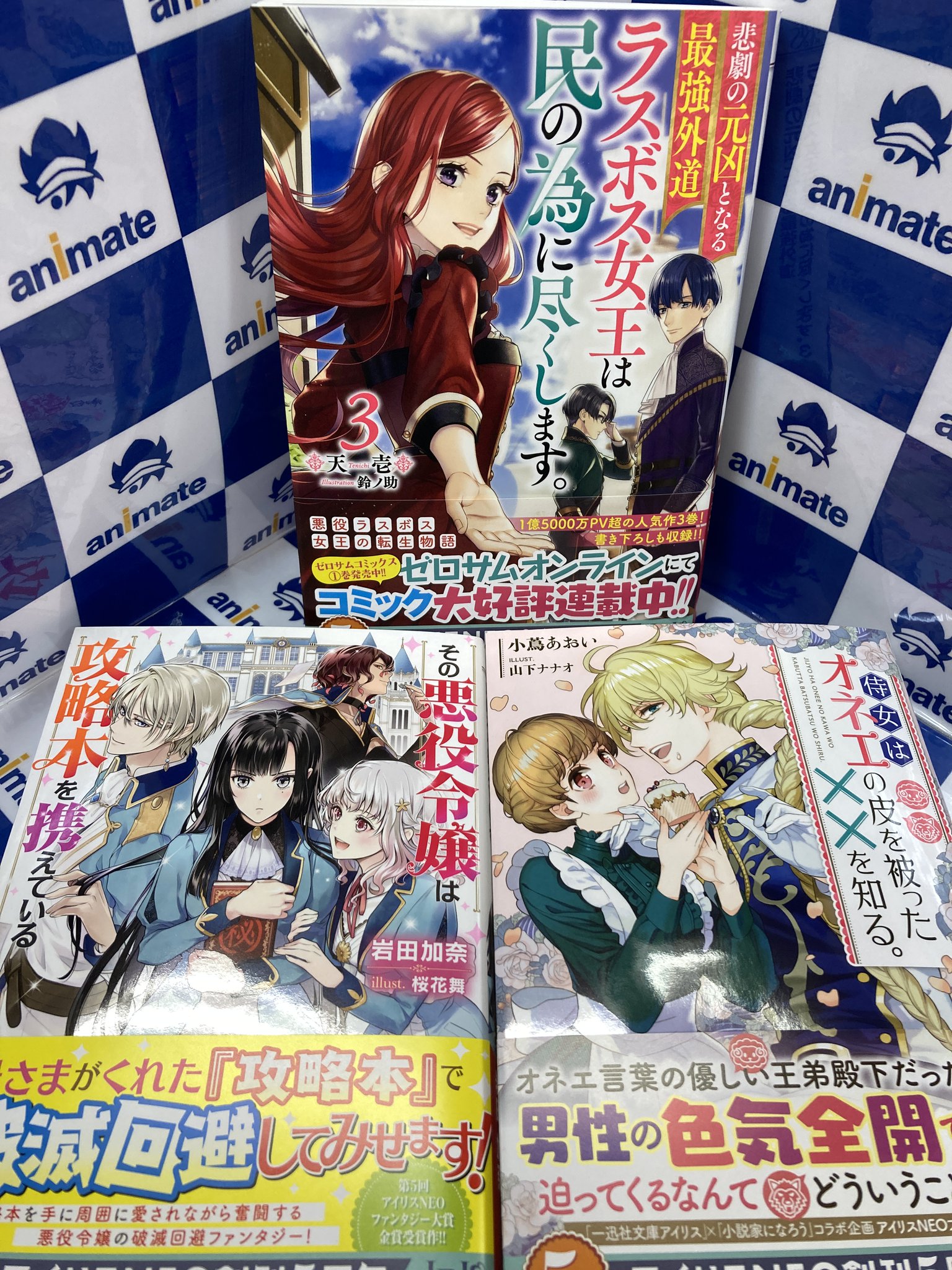 アニメイトイオン米子 アニメイトアプリ好評配信中 アプリポイント クーポン配信などお得な特典満載 アニ米子入荷情報 私 能力は平均値でって言ったよね 14巻 その悪役令嬢は攻略本を携えている 悲劇の元凶となる最強外道ラスボス女王は