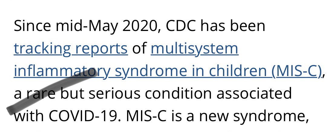 asevansmd's tweet photo. MIS-C
MIS-C
MIS-C
Random acute COVID
MIS-C
MIS-C
MIS-C

My consult list this week would suggest that this 👇🏼 needs to be adjusted. https://t.co/FMnOLPjMRI