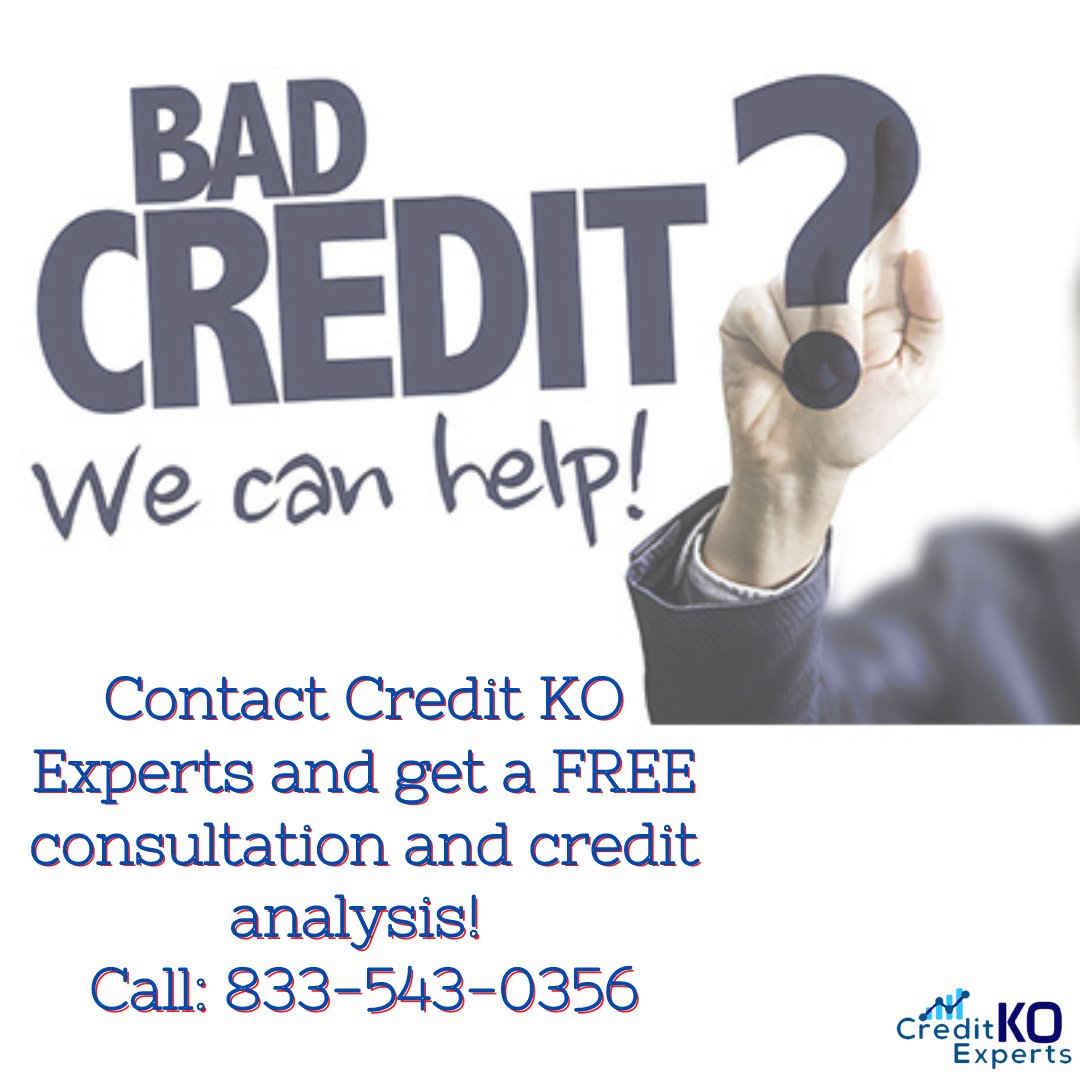CreditkoExperts's tweet image. Need help fixing inaccuracies on your credit report? Call today ☎️ 833-543-0356