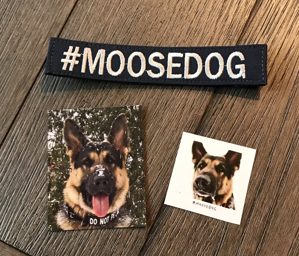 Love4PoliceDogs's tweet photo. GIVEAWAY (2of3)

#MOOSEDOG SWAG!!

To enter:
-Follow @K9Garm &amp; @K9Hawaii 
-Like &amp; RT 

As always, donors get 10 EXTRA entries into ALL giveaways this week! Help protect Hawaii K9s &amp; increase your chance to win!! 
➡️ https://t.co/6QqY2580Jm (DM receipt to me to qualify) Ends 1/11 https://t.co/amzUdcRJcJ