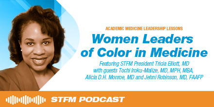 It's here! The newest STFM President's Podcast Featuring STFM President Tricia Elliott, MD #stfm #teachandtransform
stfm.org/podcasts