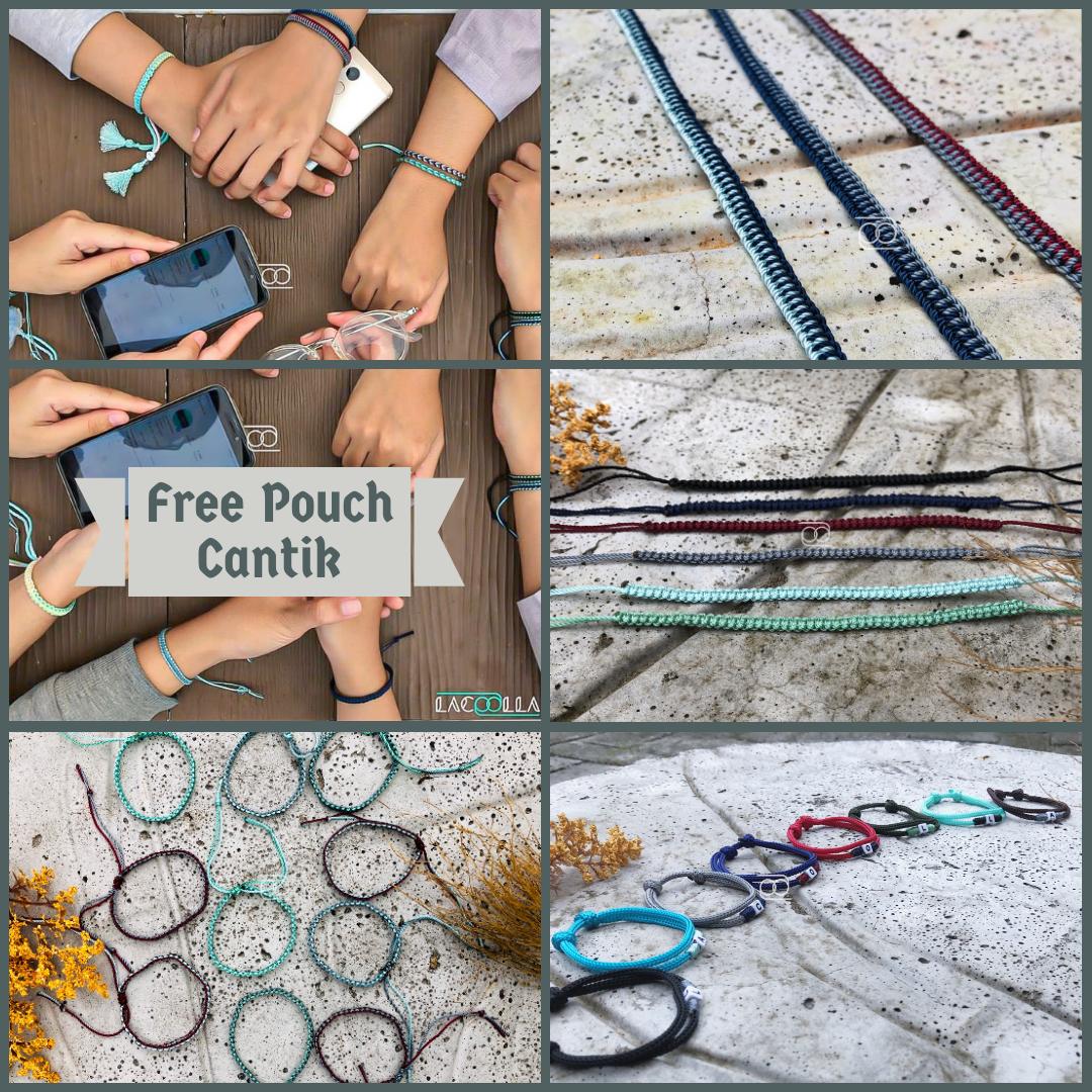 triamelisa15's tweet photo. Bismillah, Semoga berkah

♾️Gelang Tali simpul, bisa untuk cowok atau cewek. Bisa request warna tali dan bisa request nama/inisial.
♾️Cocok untuk kado, bisa tulis nama idol/teman/pasangan, dan couple an sama pacar atau teman ❤️
Order sekarang Free Pouch Cantik
#JumatBerkah https://t.co/eBz46rRPis