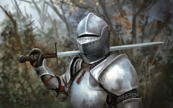 However, a temporary population boom yielded by better farming broke down as colder weather (bad yields) and better metallurgy/horse tech produced the conditions for raving bands of heavy cavalry raiding lands & peoples.So the people then donated land to a new institution - 