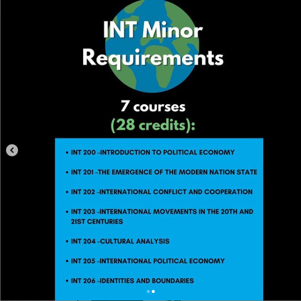 DePaulINT's tweet photo. Curious about the INT major and minor requirements? Here’s a graphic that helps break it down for you!
#DePaulINT #INTstudents #LASDePaul #INTalumni #DePaul #depaullas https://t.co/ikSLaKoOTY