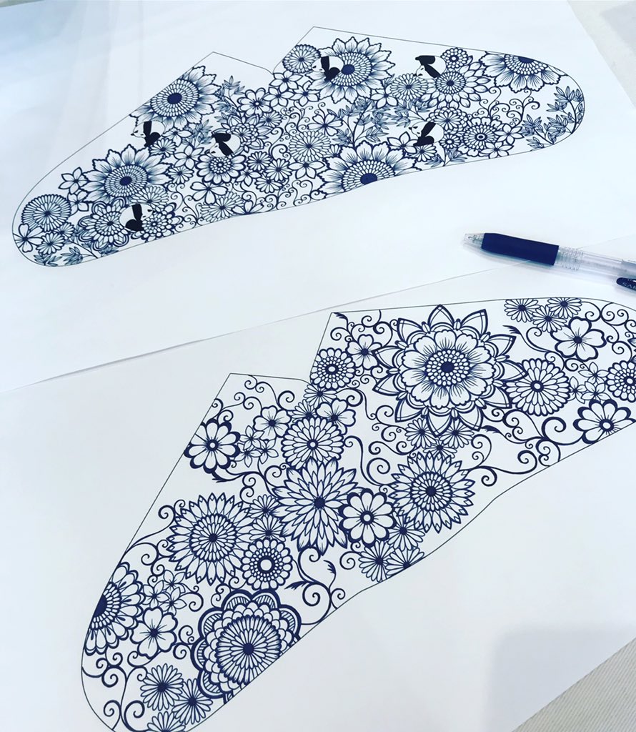 Rieco Di Twitter さぁ 入稿作業に入ります マスク ペン画 ボールペンアート 模様 和柄 和柄マスク 花文様装飾工芸 Rieco Di Twitter さぁ 入稿作業に入ります マスク ペン画 ボールペンアート 模様 和柄 和柄マスク 花文様装飾工芸