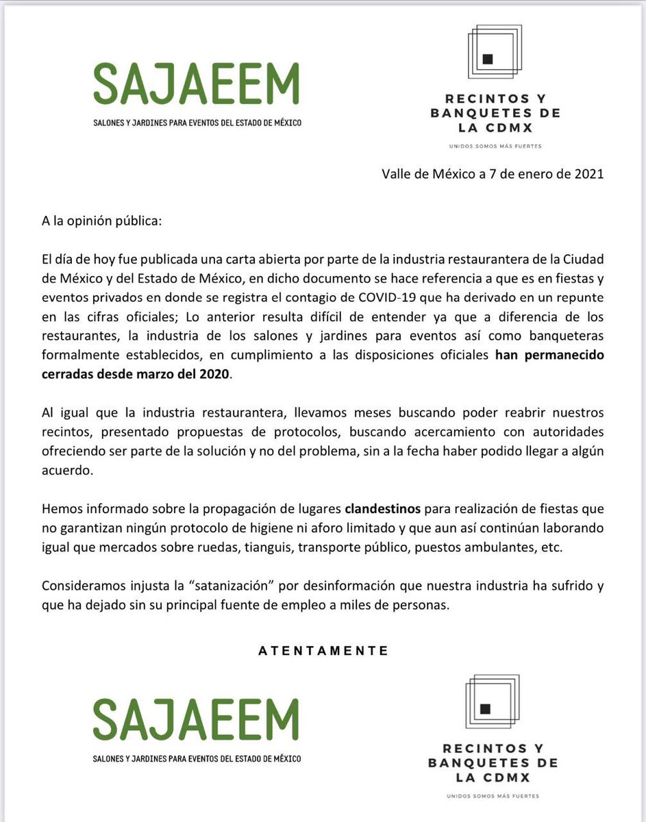 evpiz's tweet photo. #EventoResponsable #RecintoResponsable #RecintoSeguro #BanqueteroResponsable #ProveedorDeEventoResponsable
#TeCuidoMeCuidas #ReaperturaDeEventosSegura https://t.co/fHBzCLGJKe