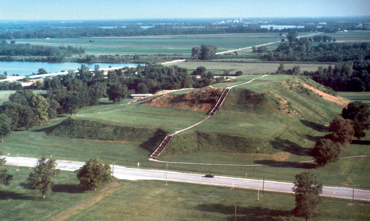 Cahokia was more populated than London or Rome for its time.