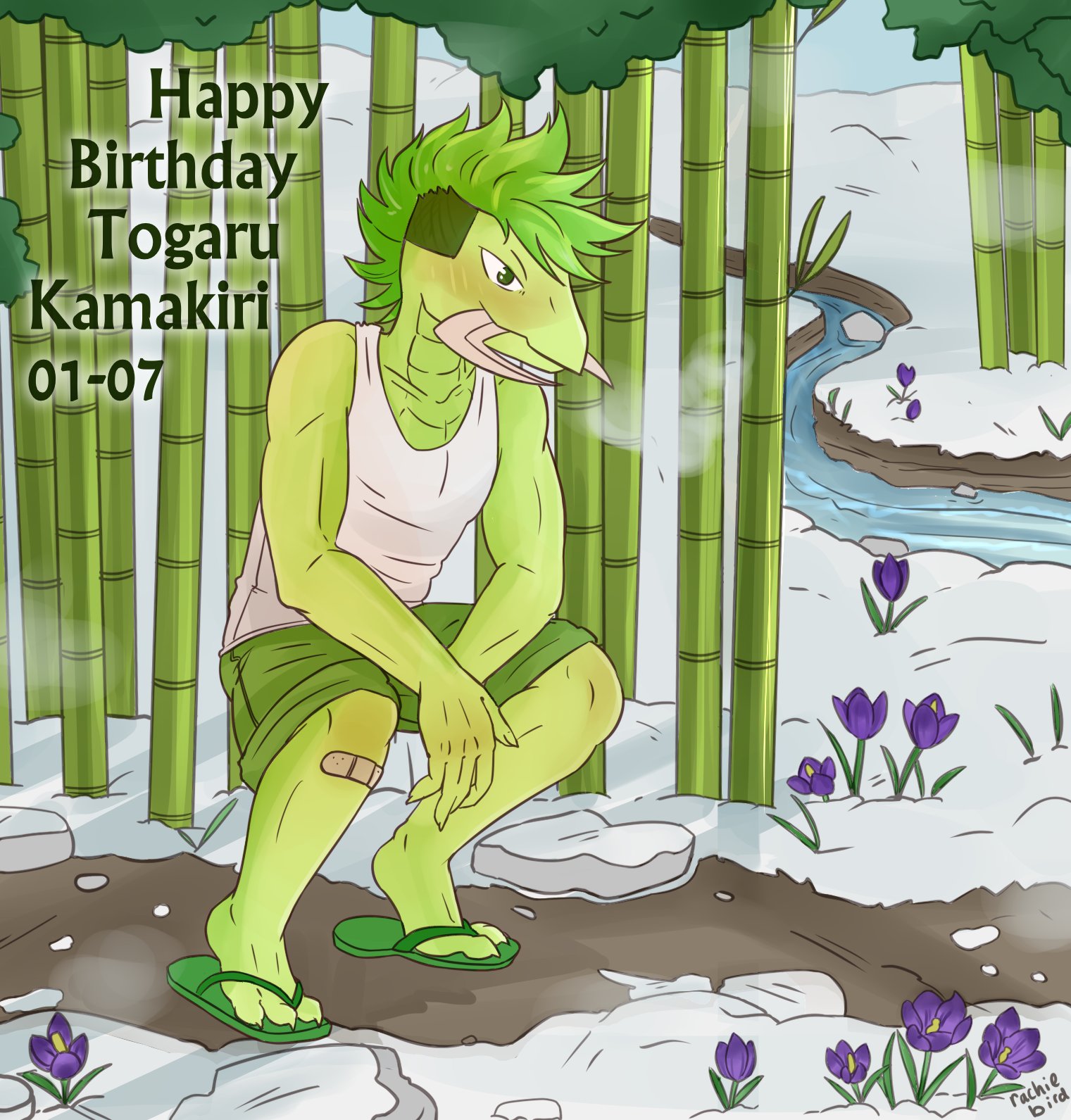 Rachiebird Happy Birthday Kamakiri Kamakiritogaru Class1b T Co Tbx6cvl7wk Twitter