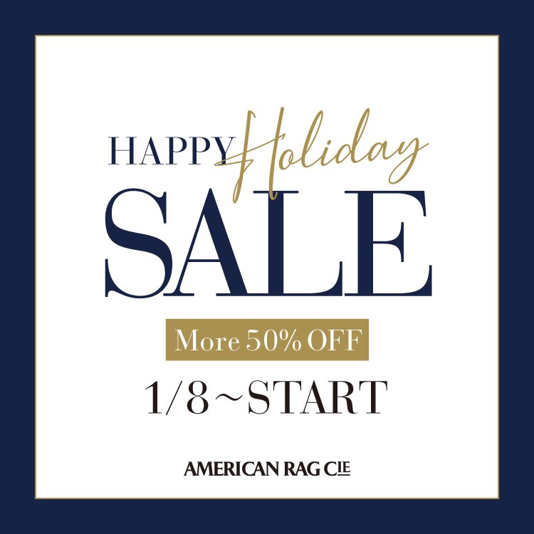 - MORE SALE START -

MORE SALE スタートいたしました。

この機会をお見逃しなく！

americanragcie.jp/collections/sa…

#SALE