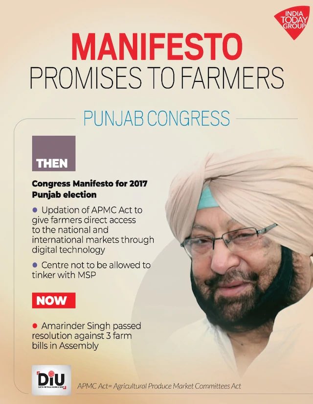 Read between the lines carefully. All this started after 05 Oct, Rally headed by  @RahulGandhi on the famous  #SofaTractor Rally from Punjab to Haryana. The  @IncIndia is fuelling the Fire,  @BJP4India &  @narendramodi did what  @IncIndia promised in its own manifesto.