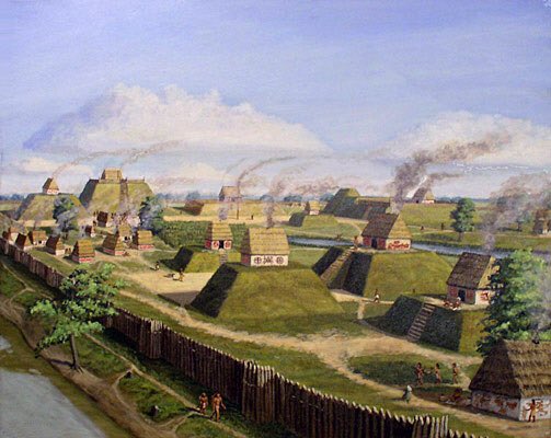 Mississippian culture was not a single "tribe," but many societies sharing a similar way of life or tradition.Cahokia was an ancient metropolitan city from the Copper Age.