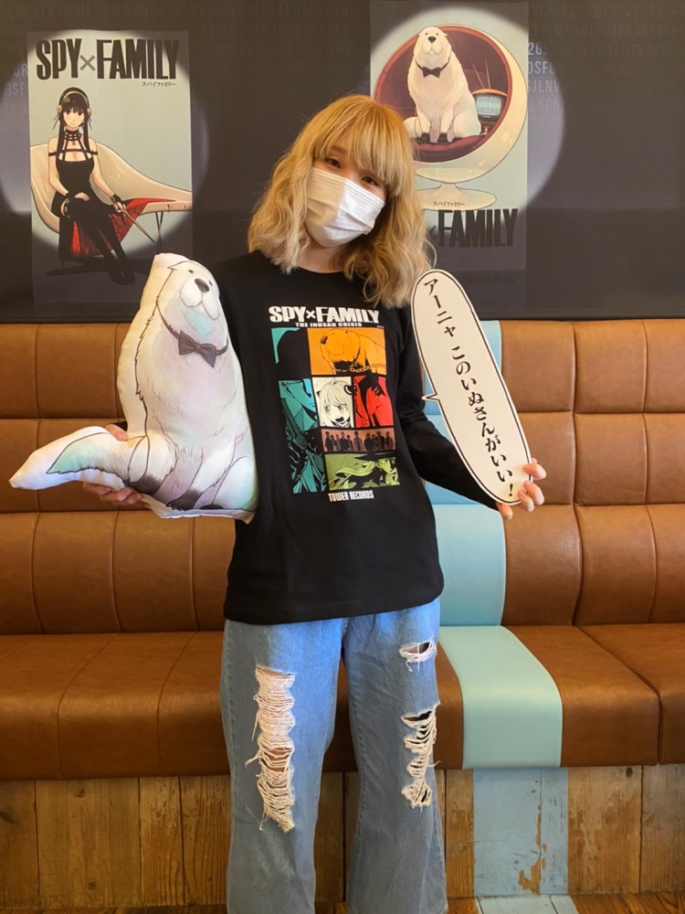 SPY×FAMILY スパイファミリー タワレコ ロンT XLサイズ 人気