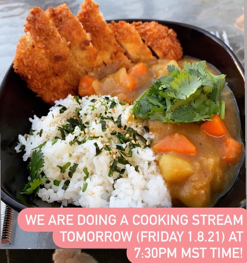 Dalenasaurus's tweet photo. Guys cooking with cass tomorrow night 7:30mst (6:30pst) https://t.co/eQ1Sj4O1Bj come hang out with us ! https://t.co/ovZrTJyyw7