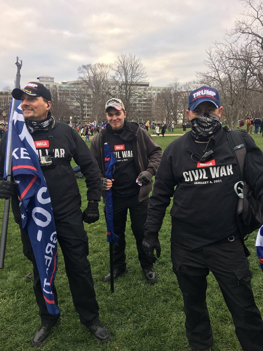 LexKuhne's tweet photo. Let's be clear: the t-shirts evidence that Wednesday was a pre-meditated terrorist attack.
They will do it again. #LockThenUp now.
#CapitolRiots https://t.co/oC1Ft0sZSc