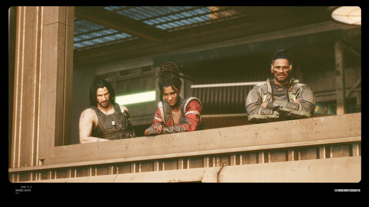 nes_xp's tweet photo. #Shutterpunk2077
Here are my submissions for the #Shutterpunk2077 challenge!

Action - V faces the Arasaka forces.

Portrait - Johnny, Panam, and V enjoy a moment of victory before a small heist.

Landscape - V sits and takes in the fresh air of the Badlands. https://t.co/Ls6R3ZWkv0