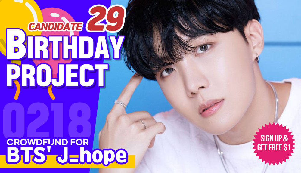 kshortycom's tweet photo. [Candidate 29] #BTS' #J_hope

Crowdfund a Birthday ad for him!
▶https://t.co/zFMta9diyr

Idol with the most crowdfunded SARANG POINTS receives additional $500 POINTS which guarantees subway ads

Most Like+RT get additional $100~300 POINTS!

#방탄소년단 #제이홉 #JHOPE #Hoseok https://t.co/RG34EyT5Pu