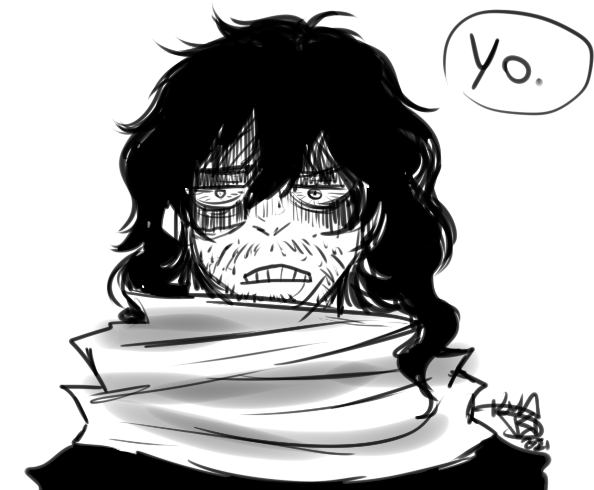 darkusan's tweet photo. #BokuNoHeroAcademia #EraserMight #toshinoriyagi #aizawashouta #aizawa https://t.co/YUNBw61UZO