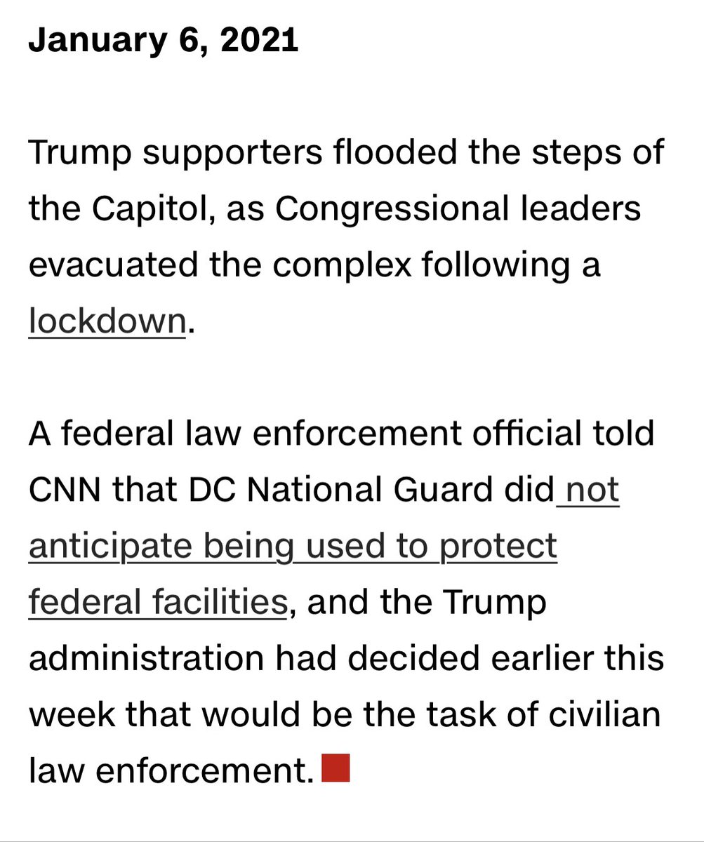 <a href="/DarkDollyDagger/">Karen Dolly Dagger</a> <a href="/councilofdc/">Council of DC</a> Pentagon approved request prior to joint session because of #trumpsranting for supporters to show up Trump administration said no. They had to go to pence for approval, while all hell was breaking loose!