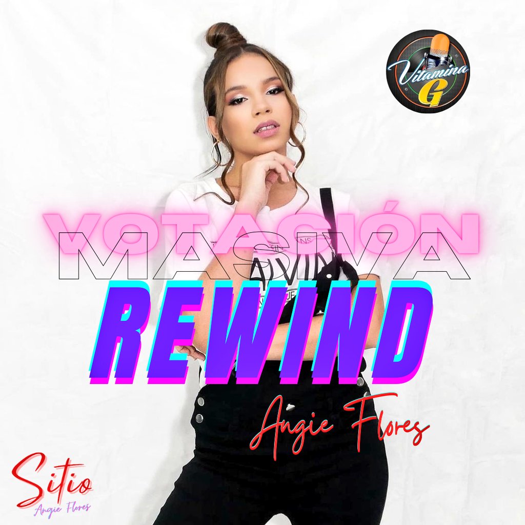 ⚫Hilo de votaciones <a href="/soyvitaminag/">Vitamina G</a>

Hola, voto por #Rewind de #AngieFlores en el Top 20 de #LasMasSonadas <a href="/soyvitaminag/">Vitamina G</a> gracias. 

🔵Meta 2000 comentarios
🔴RT para difundir.