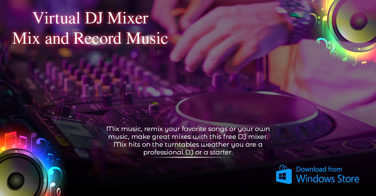 QueenLoftApps's tweet photo. Virtual DJ Mixer : Mix and Record Music

Mix music, remix your favorite songs or your own music, make great mixes with this free DJ mixer. Mix hits on the turntables weather you are a professional DJ or a starter.

Download : https://t.co/uOdEI6g7eo https://t.co/syQfOOrlU1