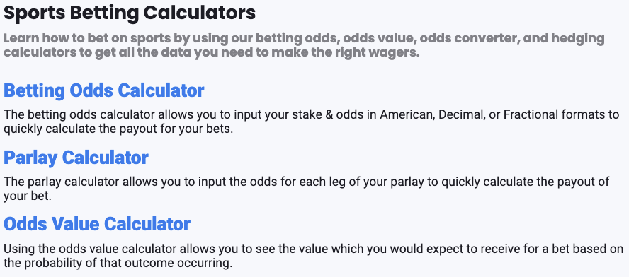 Odds Odds