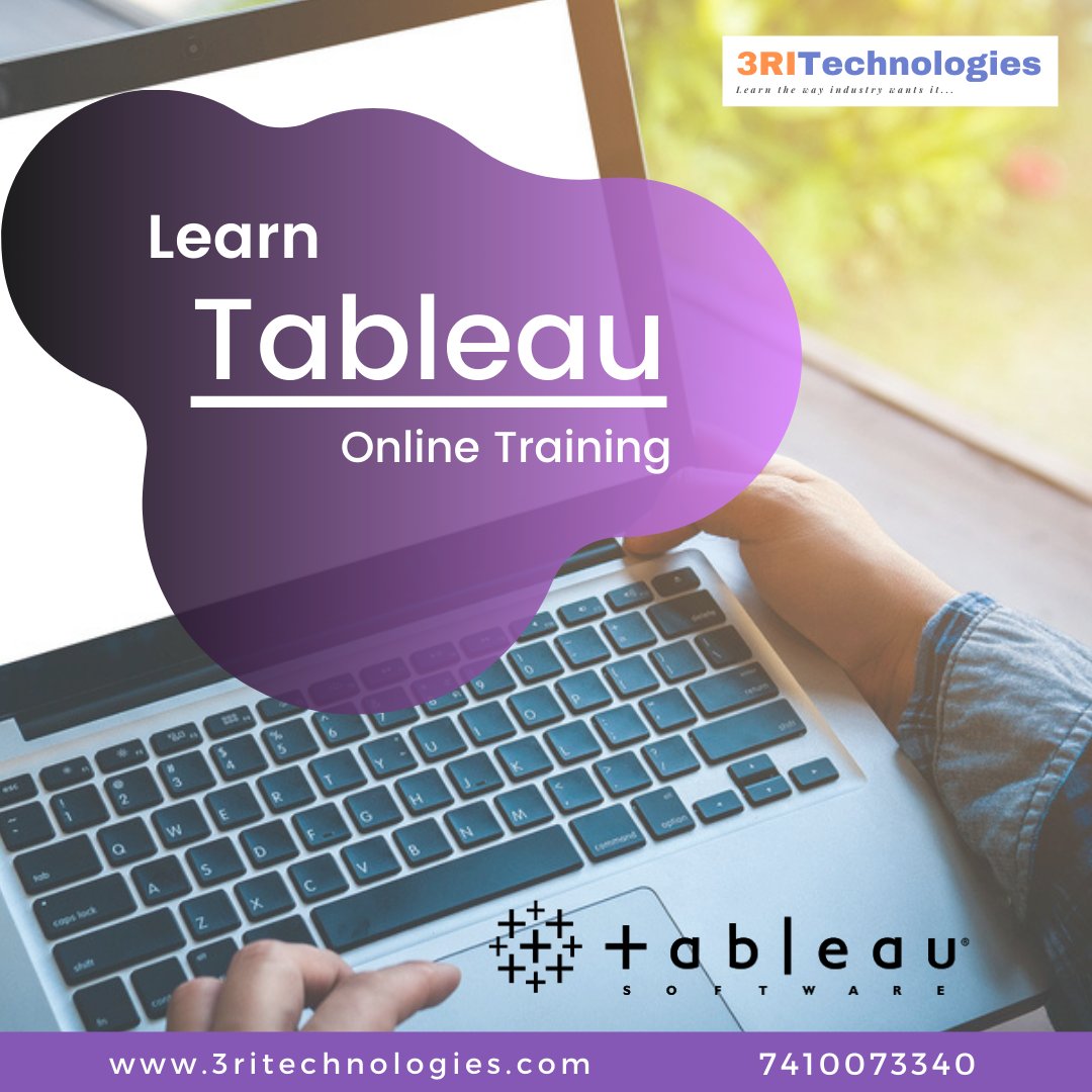 3RITechnologies's tweet image. Advance your Career in Analytics by learning Tableau &amp;amp; how to best use Tableau.
Join top ISO certified company providing online training.
Master Tableau Dashboard &amp;amp; Data Visualization.
Visit zcu.io/c8uu
Call 7410073340
#analytics #dataanalyticsjob #BusinessAnalytics