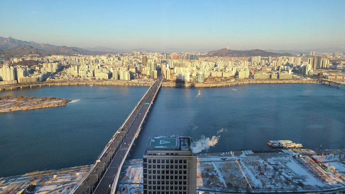 여의도 파크원타워 45층 뷰